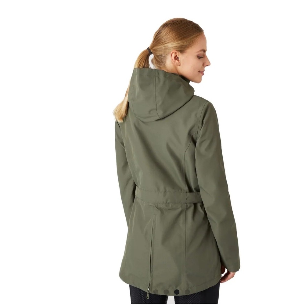Horze jadine Womens shell Waterproof Riding Jacket horse‎ Green Equestrian